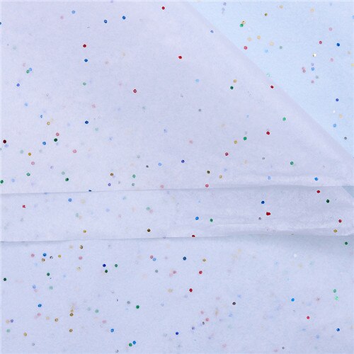 10 hojas de papel tisú con lentejuelas brillantes de 50x66CM, papel artesanal hecho a mano, flores, embalaje de , suministros de decoración del hogar para de boda: Gris claro