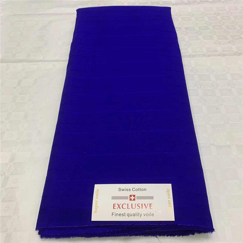 Grey Nigerian Men Fabrics Nigeria Style Atiku 100% Swiss Cotton Fabric 5 yards White African Atiku Lace Material For Man Garment