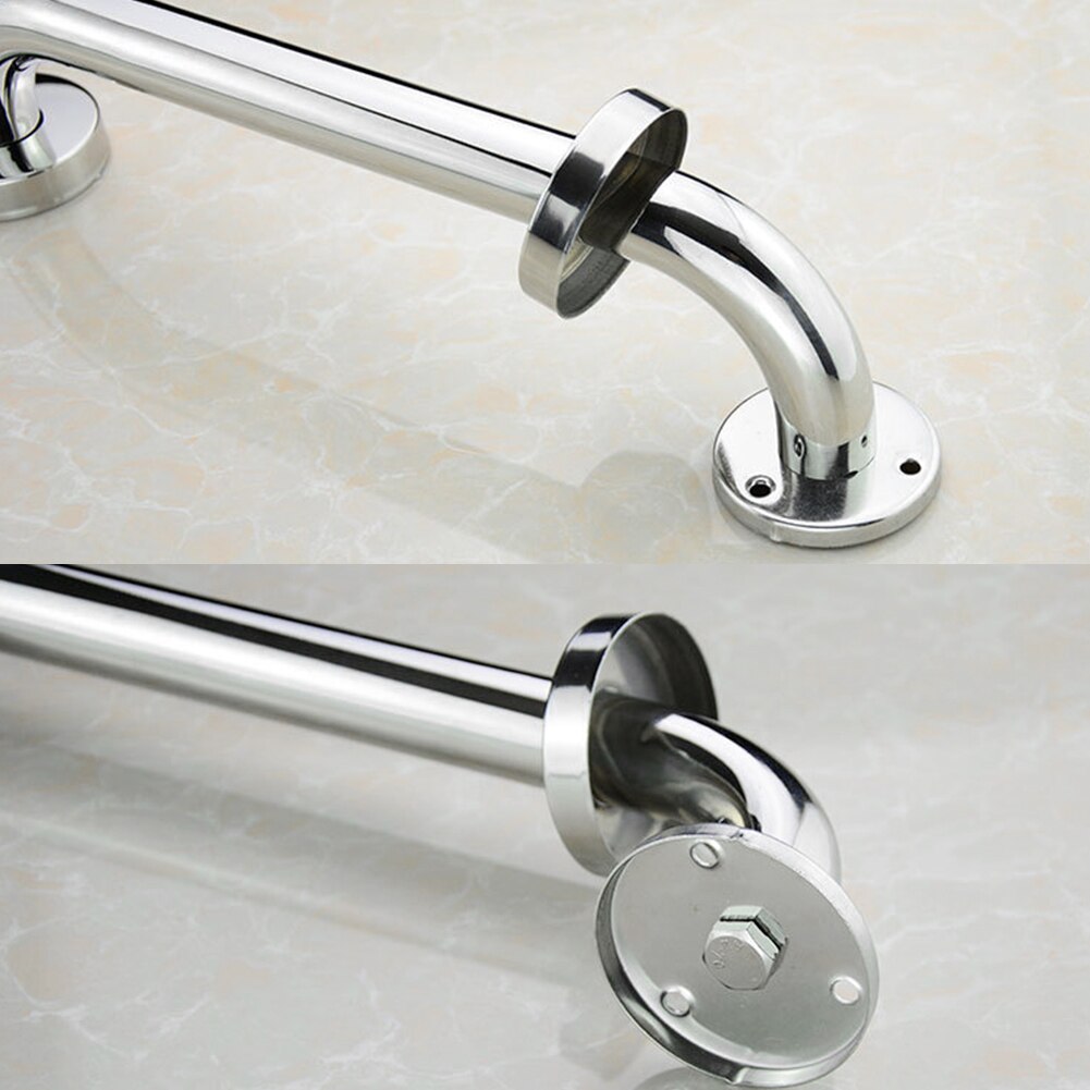 Shower Safety Handle Tub Handrail Bathroom Grab Bar Toilet Non Slip Support Stainless Steel Bath Elderly Stairs Wall Mount