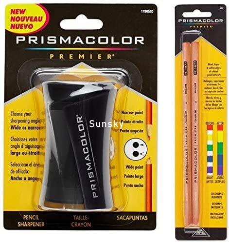 24 Skin Color 48 72 96 132 150 prismacolor Premier soft Colored pencil,Prismacolor Premier 150 Color,Prismacolor Junior 24 36 48: 1 sharpener 2 1077