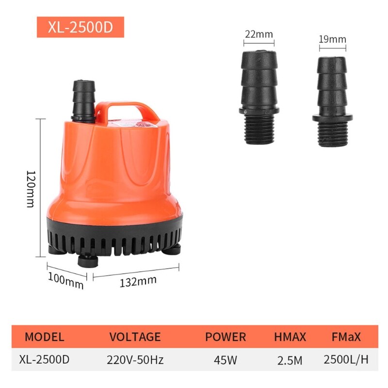 Fish Pond Tank Bottom Suction Submersible Water Pump Fountain Aquarium Filter GXMA