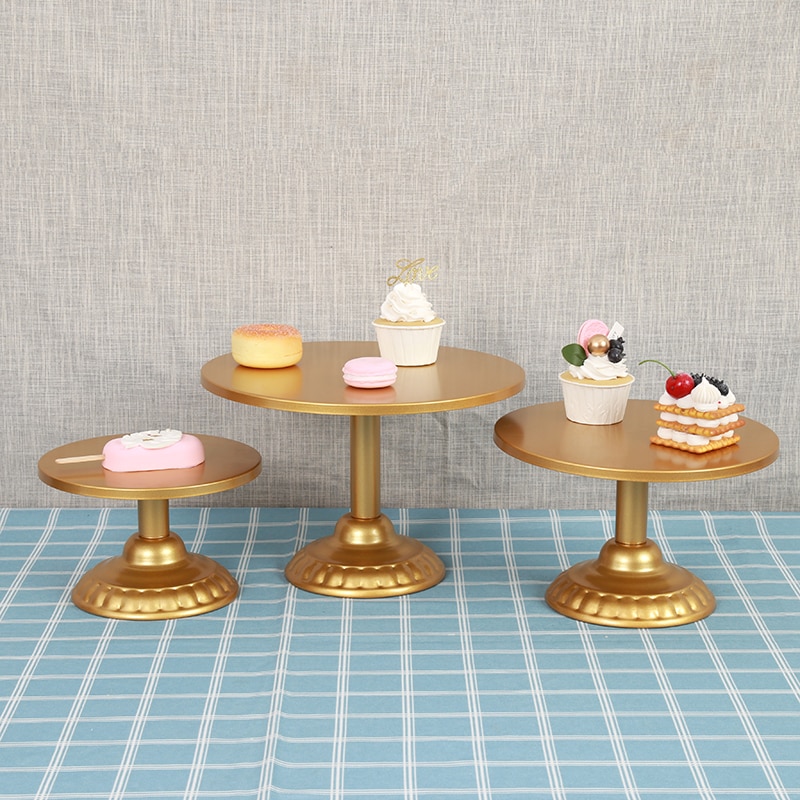 Wrought iron cake stand tray wedding birthday Home party dessert display stand afternoon tea fruit plate Home Decorations