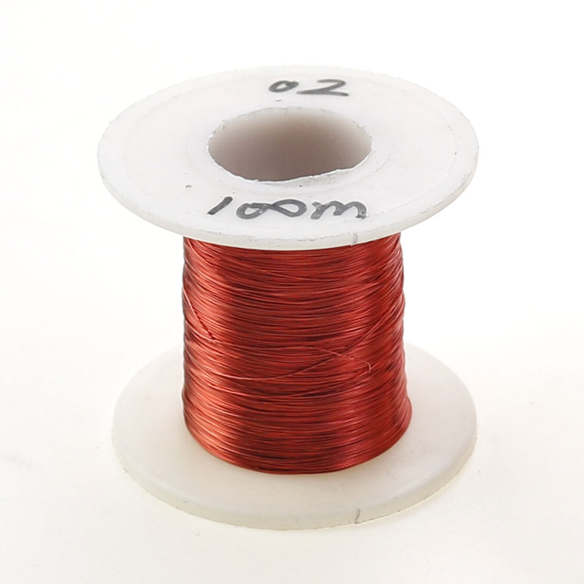 Cltgxdd 0.2Mm Polyurethaan Geëmailleerde Draad QA-1-155 2uew Koperdraad 100 Meter: Rood