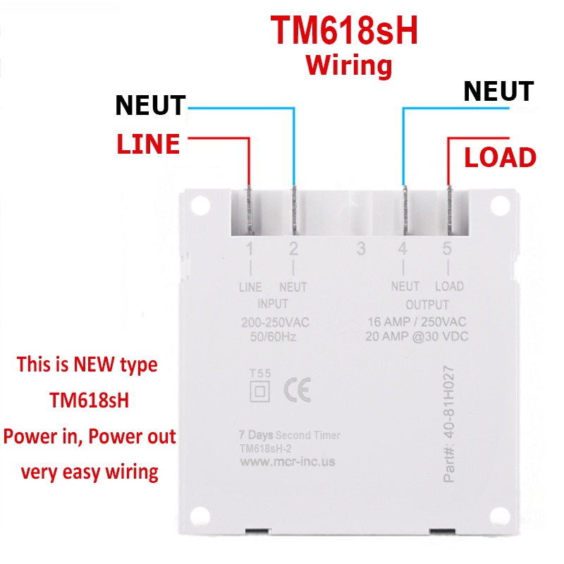 1 sekunds intervall 110 vac 7 dager ukentlig programmerbar digital elektronisk lampe timerbryter