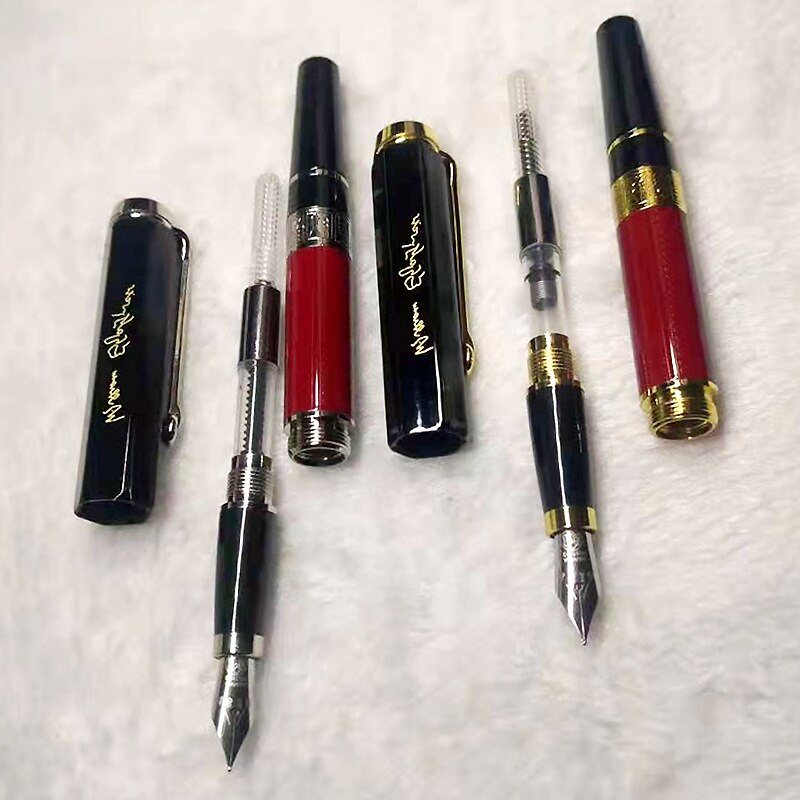 Pluma estilográfica de lujo para hombre y mujer, pluma de tinta de lujo MB, gran escritor, William Monte, metal, romero, blanc, sin caja, novedad de 2022