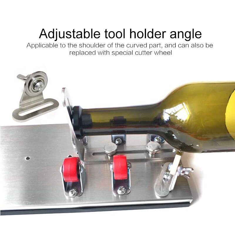 Glass Bottle Cutter Stainless Steel Glasses Bottle Slicer Cutter Tool Bottles Cut Tool Stained Glass Tools
