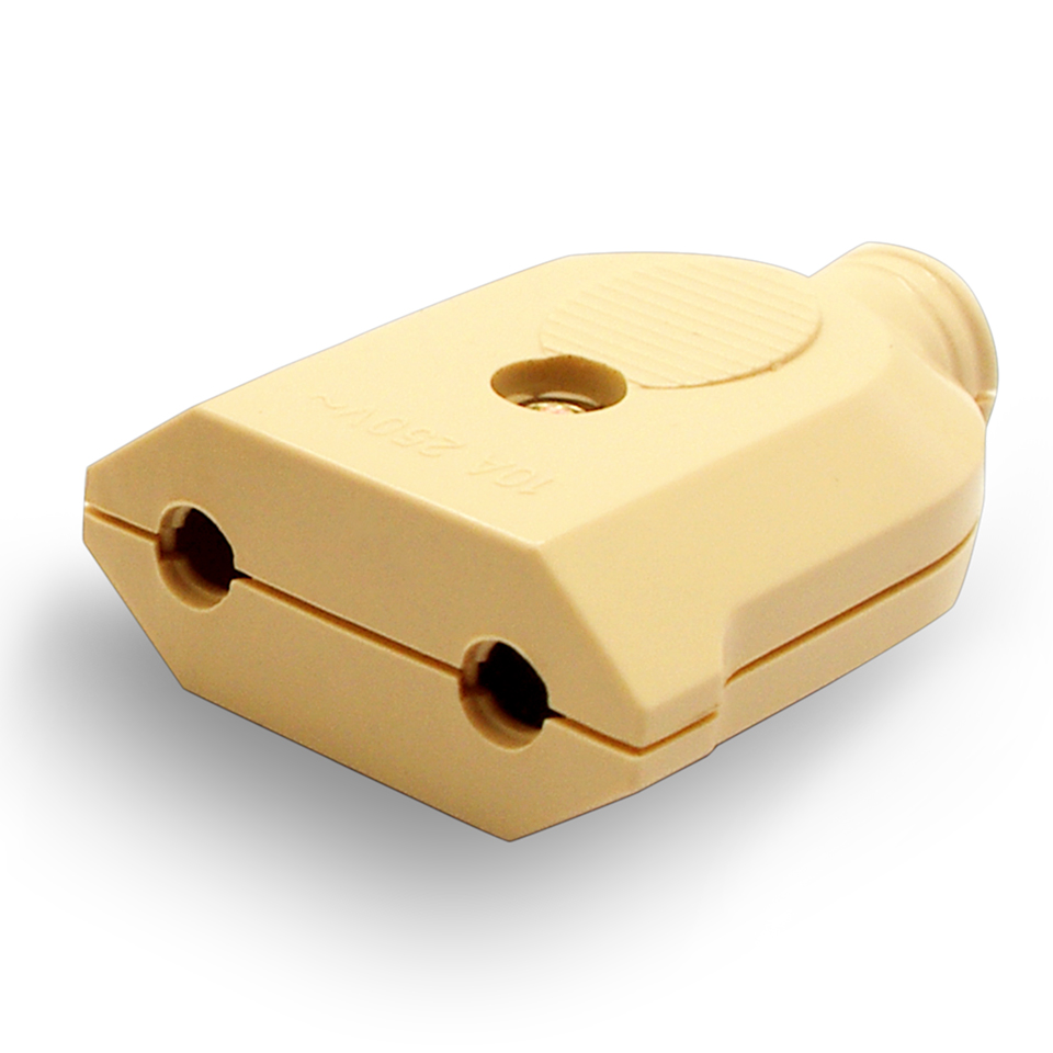 250v 10a eu europeisk plugg adapter ac elektrisk strømadapter cee 7/3 rewireable hun stikkontakt schuko