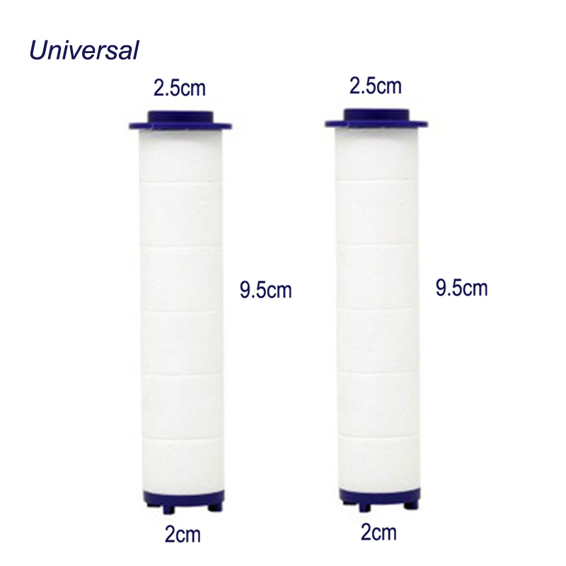 Filter Cotton for High Pressure Spray Shower Head 360 Rotated Rainfall Shower Head Fan Hand-held Pressurized Massage Shower Head: 2PCS Filter
