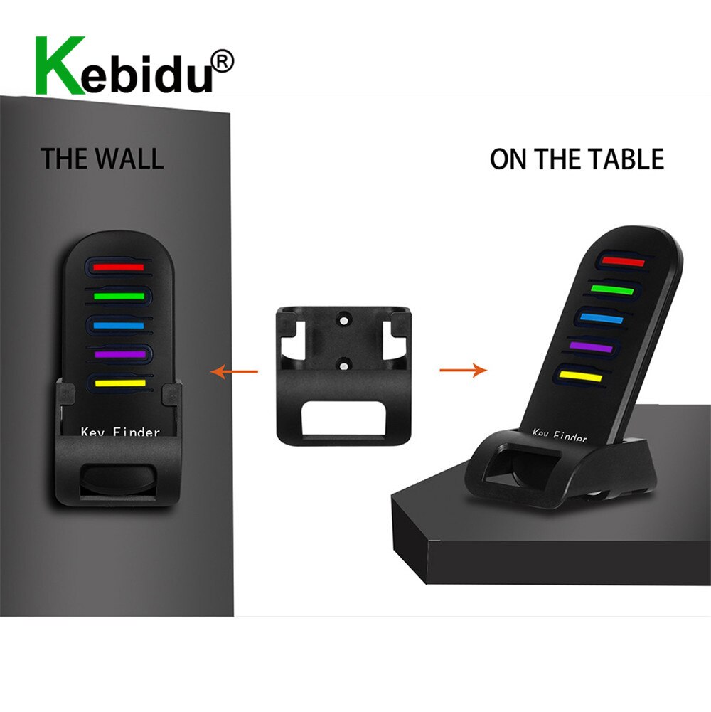 5 In 1 Wireless Key Finder Remote Tracker Locator Lost Receiver Keychain Alarm Key Finder Locator Wallet Tracker