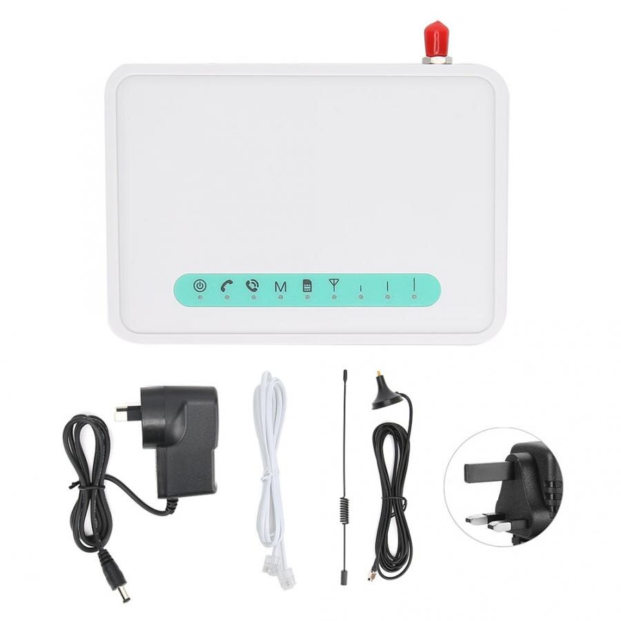 Sistema de Seguridad de alarma de Terminal fijo inalámbrico llamador GSM WCDMA 100-240V GSM llamador: UK Plug