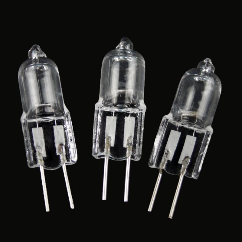 Clear 20w G4 12v Halogen Capsule Pins Bulbs Lamps Beads For Chandelier Ceiling Light High Power