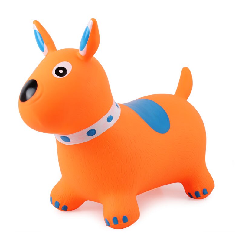 Hoppe hund farverig spray hund hoppe hund hoppe dyr oppustelige legetøj til børn