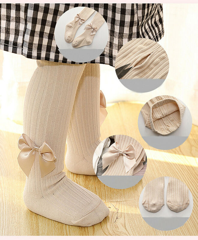 Panty Panty Kousen Warme Katoen Effen voor Baby Meisjes Peuter Kids