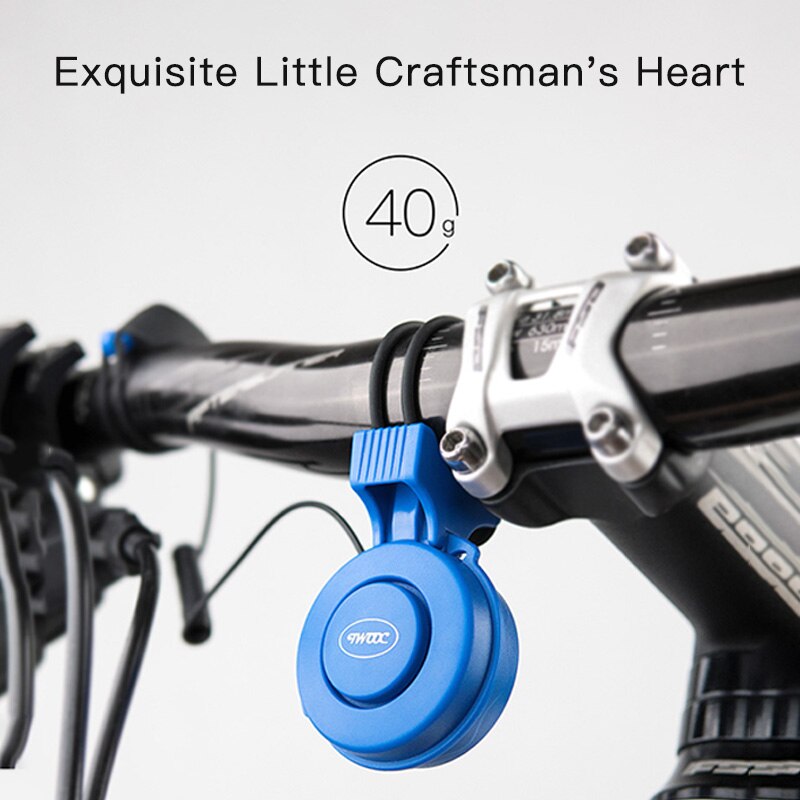Bicicletta Elettrica Campana Corno Elettrico di Ricarica USB Alto Volume Nastro di Silicone Piccolo E Squisito Bici Da Strada Scooter Corno