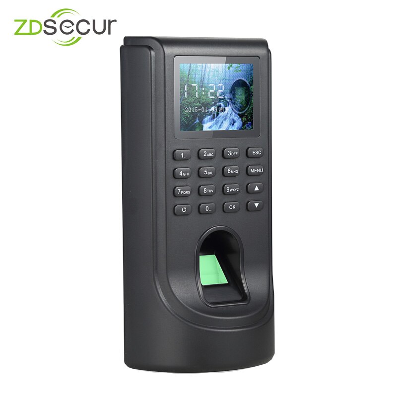 Biometric Fingerprint Access Control Attendance Machine TCP/IP with 1000 Users Free SDK ZDM5