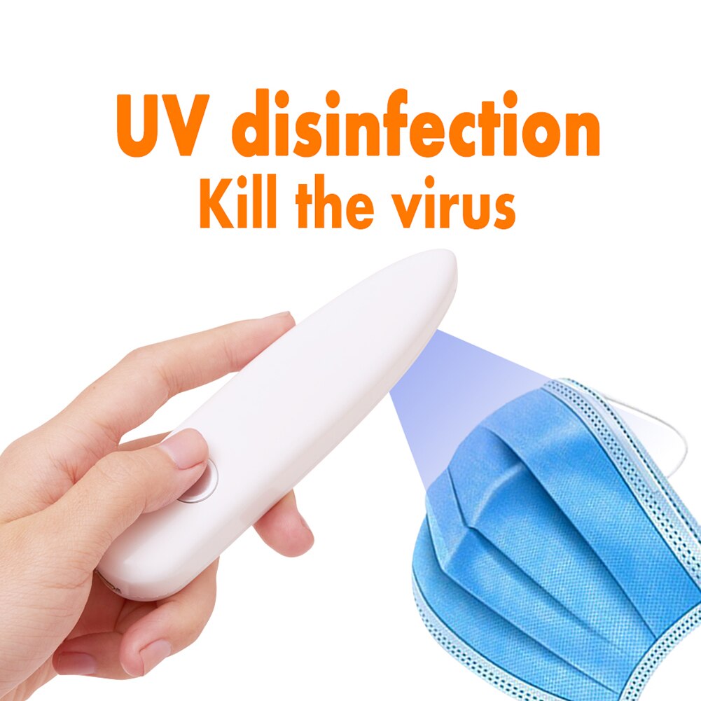 Handheld UVC Sterilizer Light UV Sterilizer Disinfection Lamp Ultraviolet Germicidal Light Travel Bactericidal Lamp