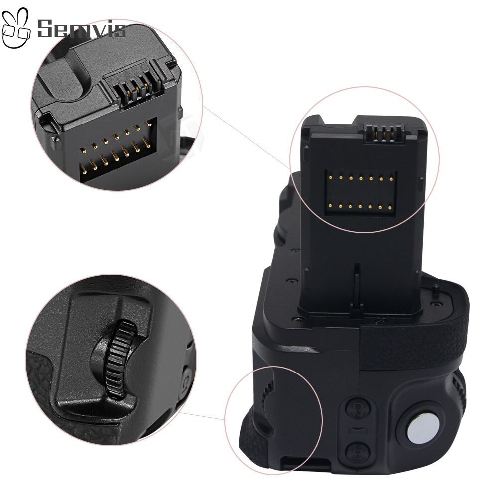 Meike Photography Battery Grip MK-A7II for Sony A7II/A7S2/A7M2/A7R2 Camera Vertical Shooting Battery Grip Photography