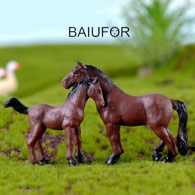 YOUTHINK 20 Figurine Animali Fattoria In Plastica - Giocattoli Educativi Per Bambini - Miniature Simulazione Maialini, Mucche, Cavalli - Regalo Per Bambini E Ragazzi - 3