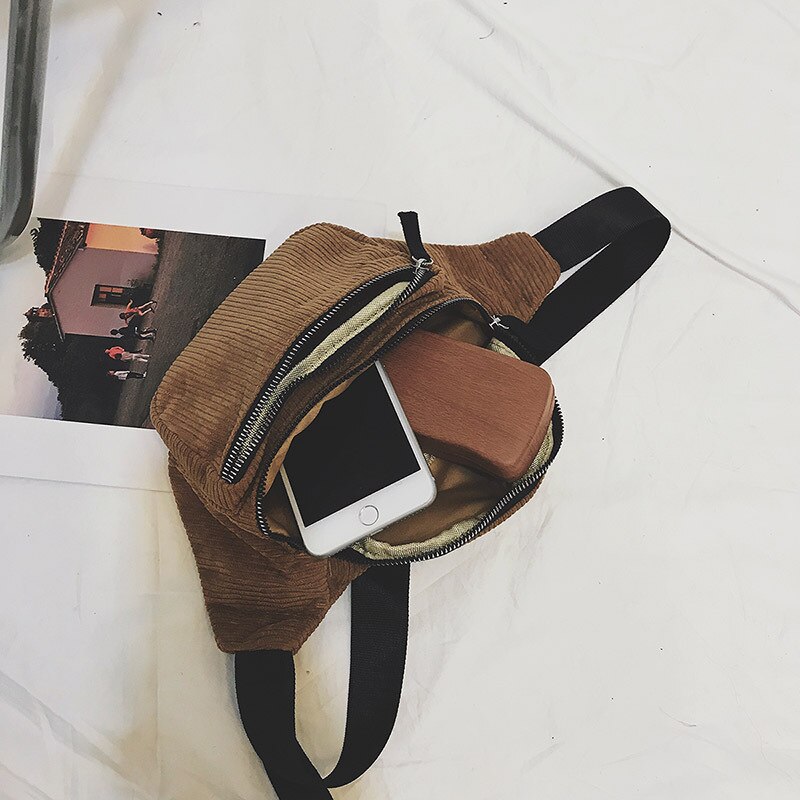 Vrouwen borsttas stijlvolle effen kleur rits dames sport schouder crossbody tas canvas mobiele telefoon zak bolsos mujer