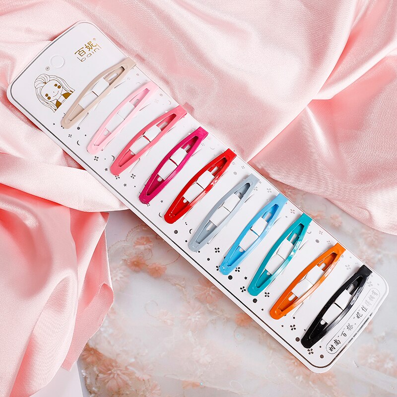 Bebis flickor liten hårklo söt godisfärg blomma hår käkklämma bb tjejers hårnål barn håraccessoarer