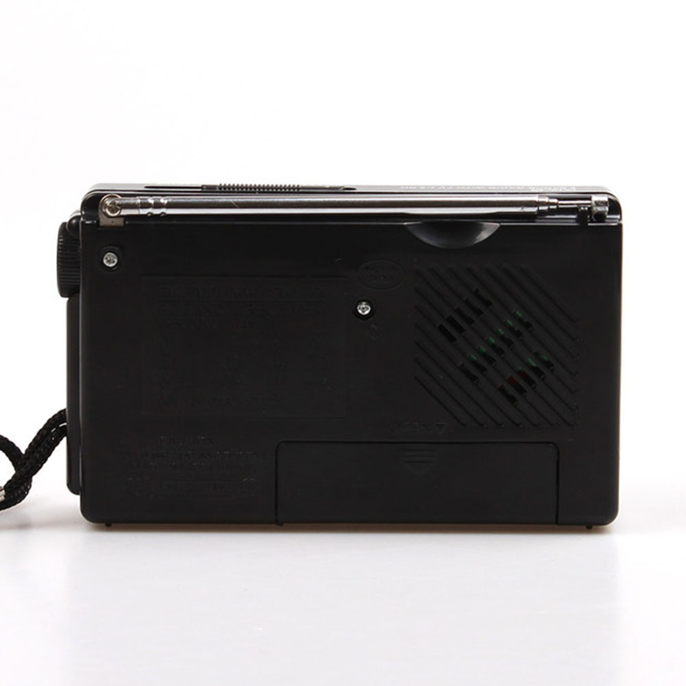 KK-9 Mini Speakers Home Wireless Shortwave AM/FM Full Band Portable Mono Channel High Sensitivity Radio Black Classic Durable