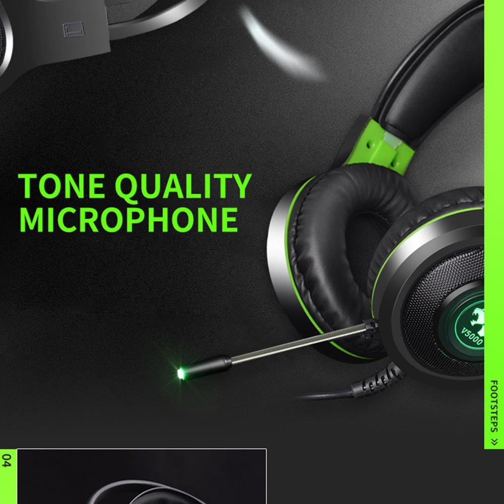 Profession Wired Gaming Headset Headphone With 7.1 RGB USB 3.5mm Headphone For PC Gaming Headphones stereo