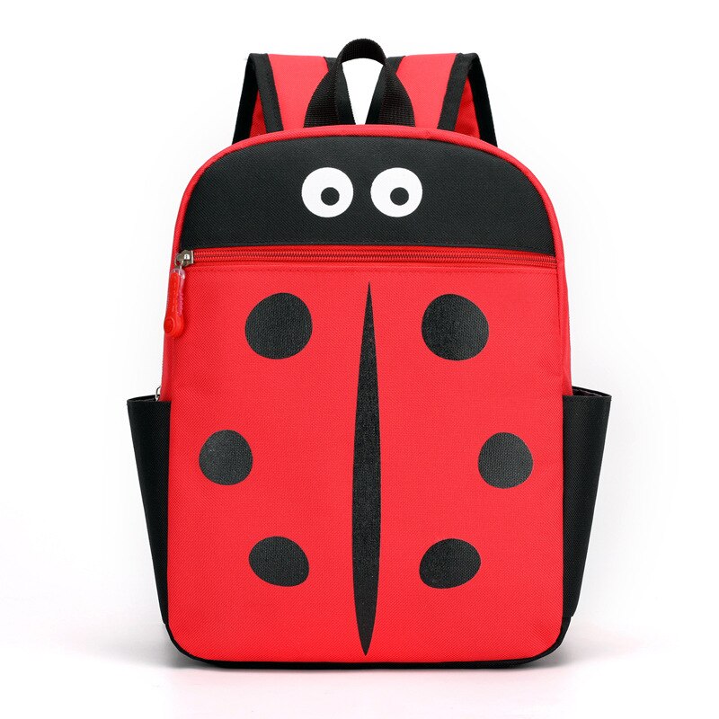 Kleuterschool cartoon boekentas kinderen dieren rugzakken jongens schooltassen voor meisjes merk peuter kinderen neopreen schooltas: S3019- lieveheersbeestjes
