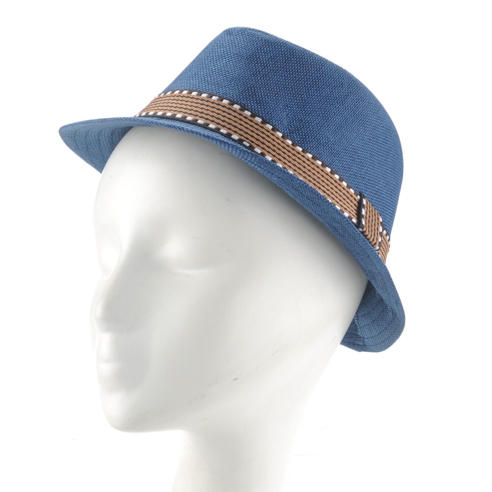 Kids Fedora Hat, Classic Cool Jazz Cap Sunhat for Children Boys Casual Party Photography Tool