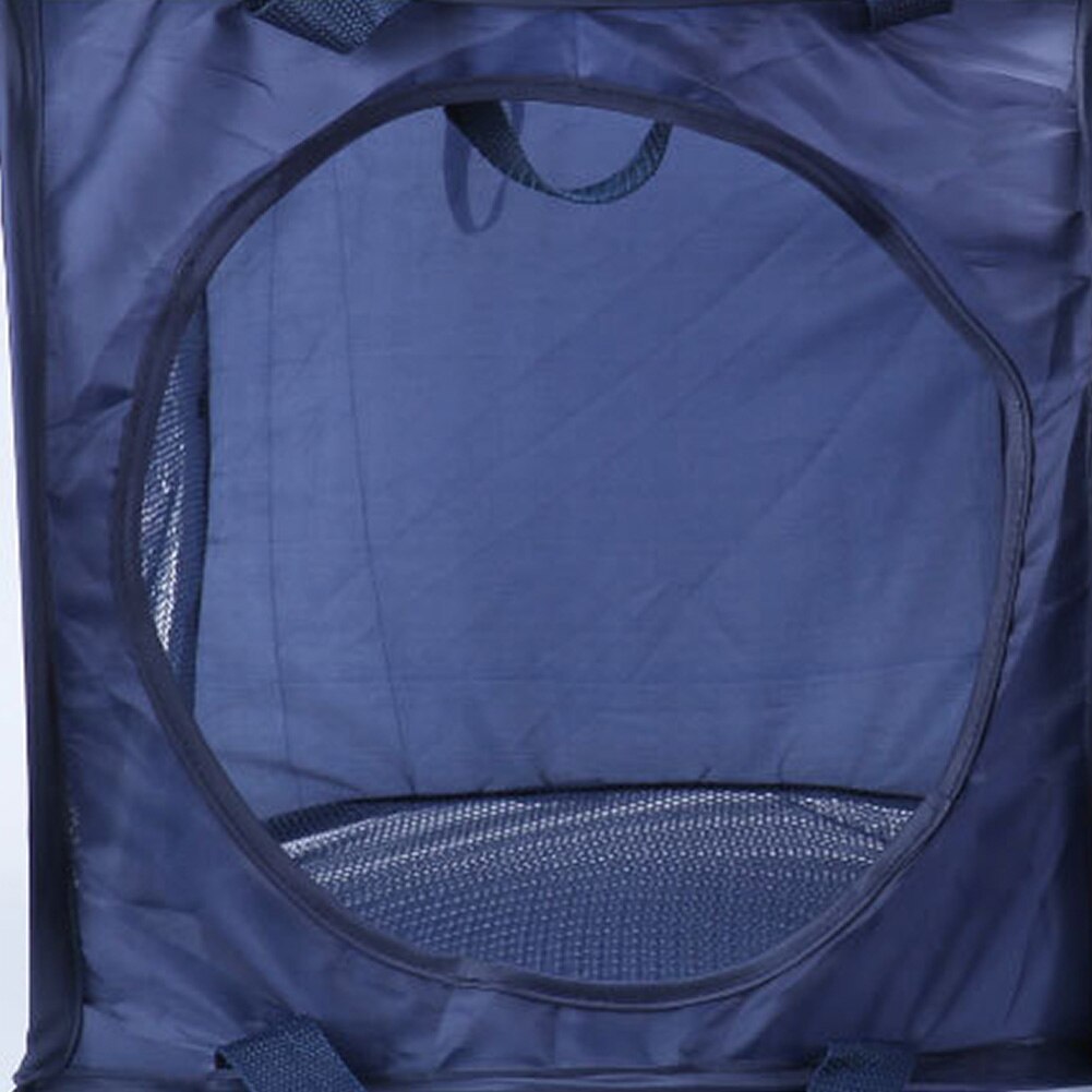 Steel Wire Washing Clothes Hamper Large Capacity Portable Laundry Basket Bin Foldable Organizer Bag Storage Mesh Home