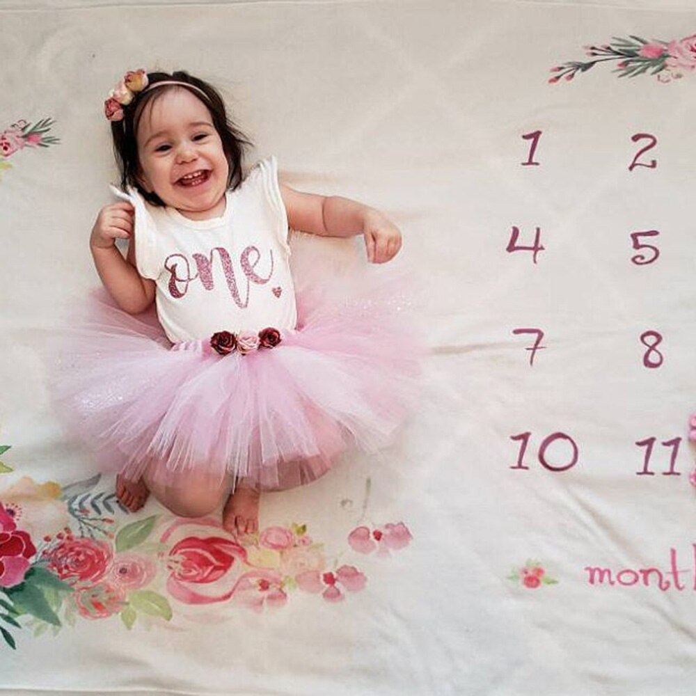 Personaliseer Verjaardag Smash Broodjes Baby Showe Outfit, Bloemen 1st Verjaardag Outfit, Rose Gold Tutu, trendy Eerste Verjaardag Outfit Meisje