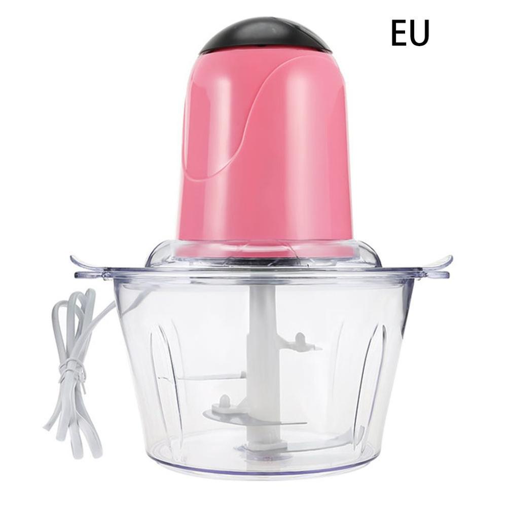 2l automatiske kraftige kødhakker multifunktionel elektrisk foodprocessor elektrisk blender hakker kødskærer eu: Default Title