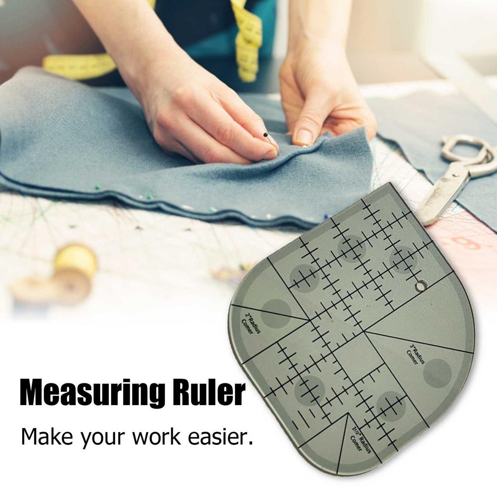Quilting Ruler DIY Patchwork Ruler Quilt Circle Cutter Ruler for Sewing Splicing Quilting Patchwork Tailor Measurement Tool
