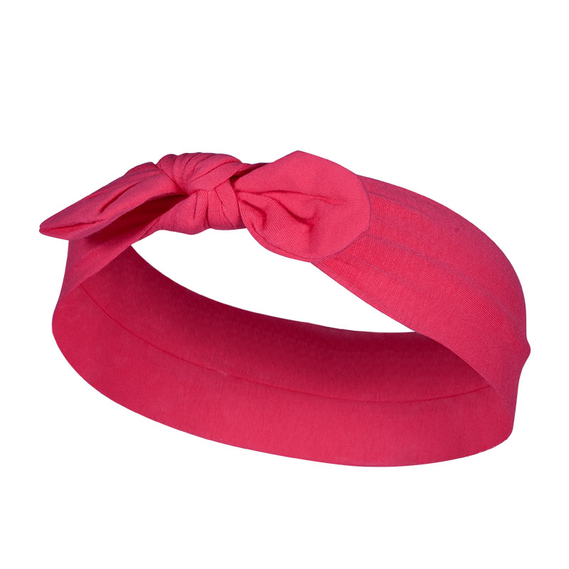 Bandeau Turban en coton avec nœud élastique pour femmes, 2022: FG105-10