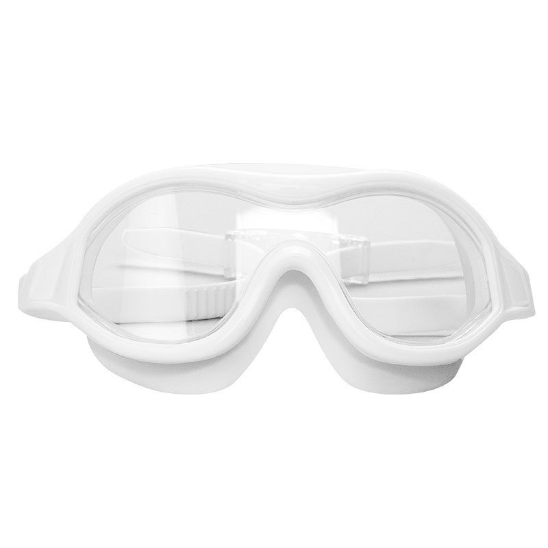 Professionele Zwembril Volwassen Groot Frame Antisluier Siliconen Bril Electroplated Lenzen