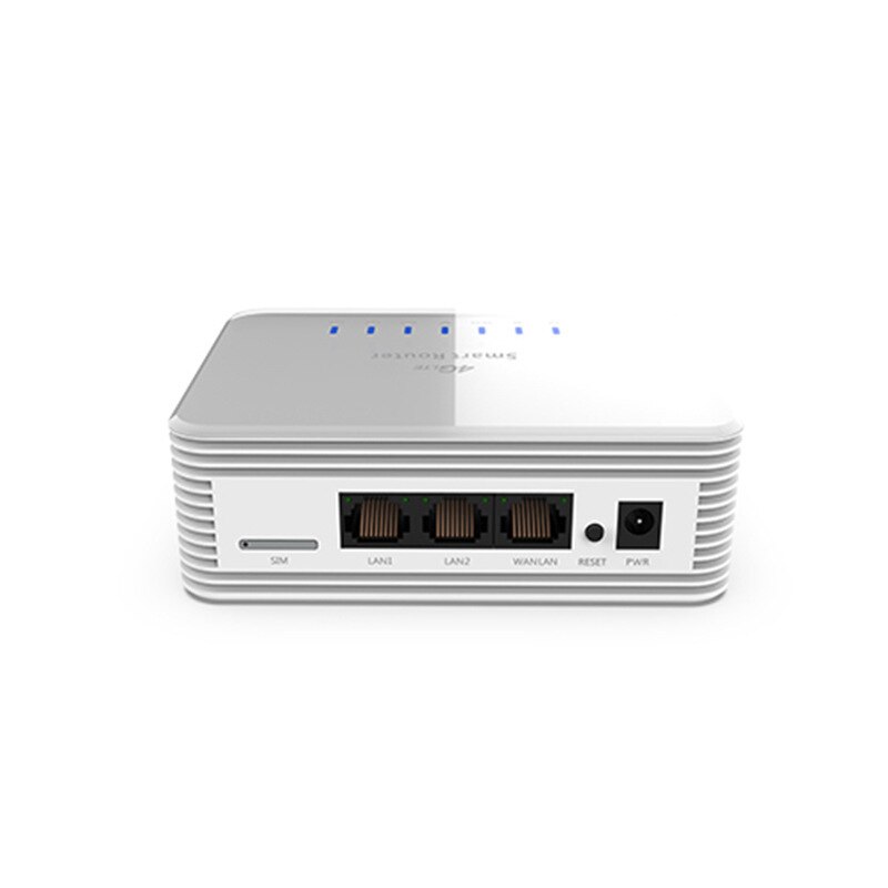 Huishoudelijke 4g router lte draadloze router mobiele wifi hotspot modem simkaartsleuf lan-poort ondersteuning simkaart draagbare draadloze router