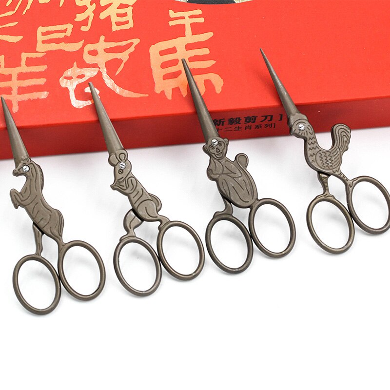Stainless Steel Vintage Scissors Sewing Antique Em... – Grandado