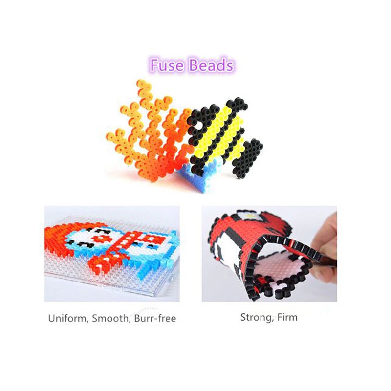 hama beads 2 6mm (20000pcs+1Template+3 Iron Paper+5 Tweezers)Mini hama beads educational toys hama midi jigsaw puzzle