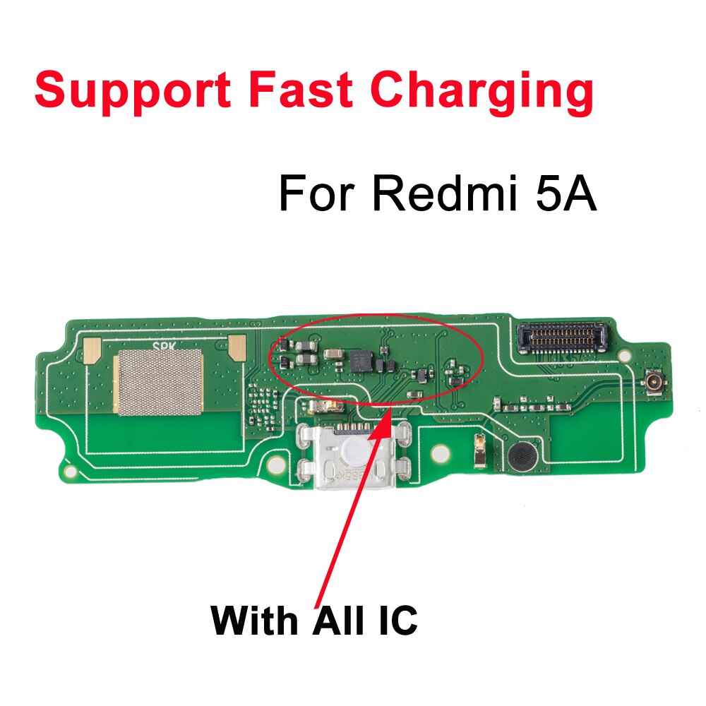 USB Charging Port Flex Support Fast Charging For Xiaomi Redmi 4 4A 4x 4pro 5 5A 5PLUS note 4 4x 5 Dock Charger Connector Flex: For Redmi 5A