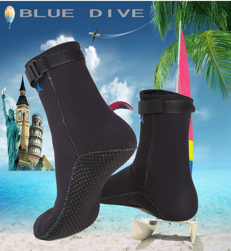 Nicht-Unterhose 3mm Neopren Tauchen Surfen Socken Warme Schwimmen Schuhe Verhindern kratzen Herren Frauen freundlicher Strand Schnorcheln Stiefel