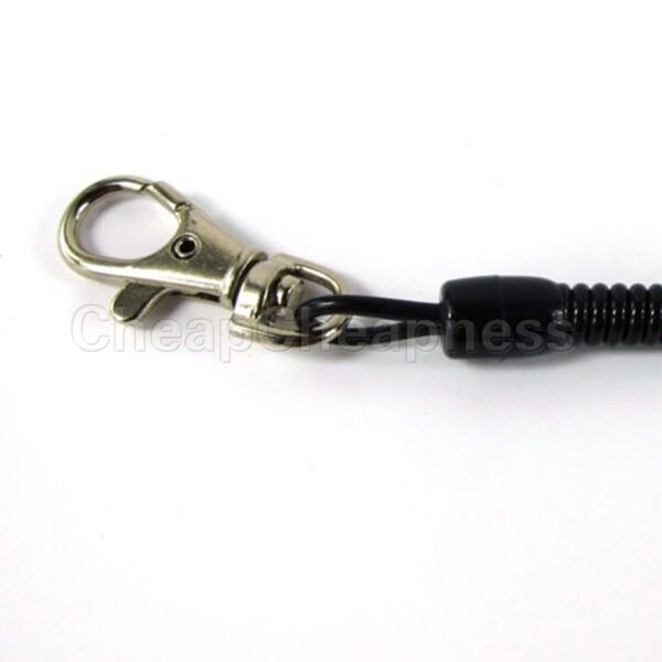 Longe de pêche à la mouche cordes de pêche outil de poisson plus de 1.1m SF noir outil de pêche pratique attache