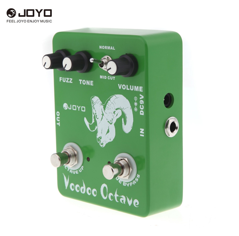 JOYO JF-12 Voodoo Octave Fuzz Effect Guitar Effect Pedal True Bypass