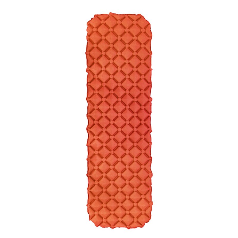 Isomatte für outdoor-camping, ultraleichte, feuchtigkeitsbeständige luftmatratze, tragbare aufblasbare campingmatte: Orange