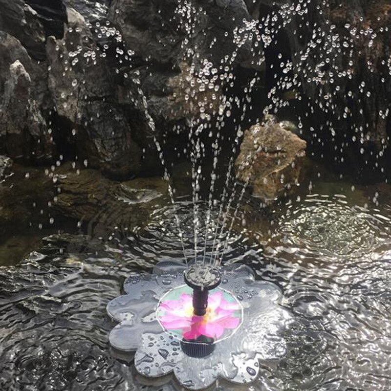 Solar Garden Fountain Pump Solar Garden Pond Pool Fountains Waterfalls Aquarium Landscape Solar Submersible Pump