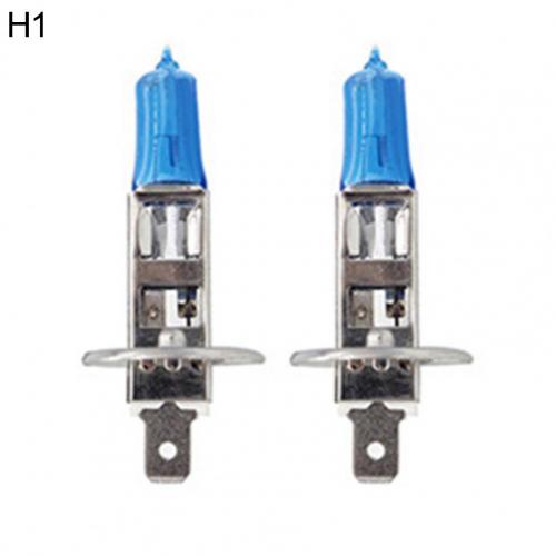 2Pcs 12V Super Bright Car Driving Front Headlight Halogen Light Bulb Fog Lamp: H1 100W