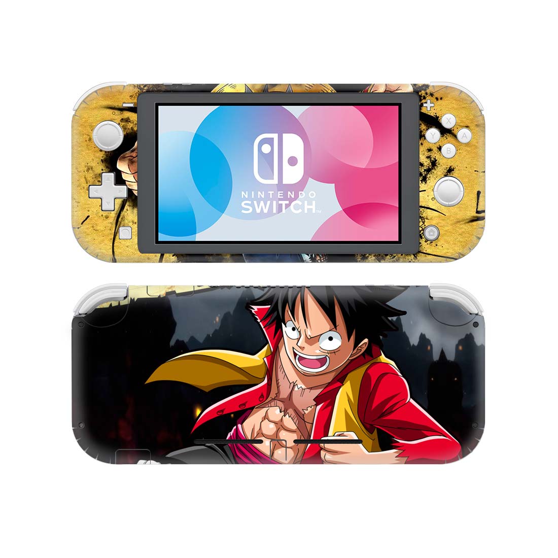 Adesivo Skin in vinile stile Luffy One Piece per Nintendo Switch Lite NSL pellicola protettiva Cover Skin 15 stili disponibili: Style 6