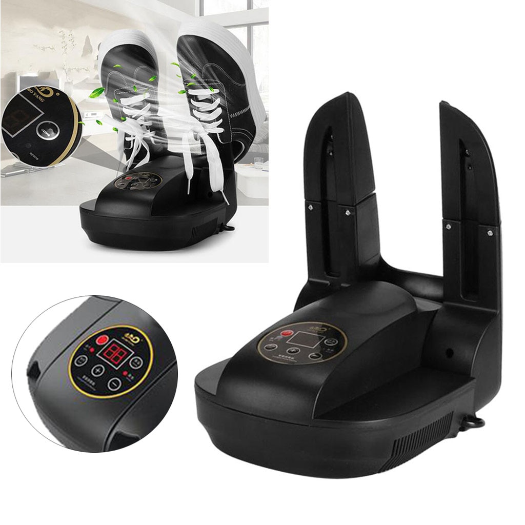 Boot Dryer Shoe Dryer, Glove Dryer &amp; Boot Warmer Portable Adjustable Rack and Timer, Folding for Gloves, Hats, Socks, Ski Boots