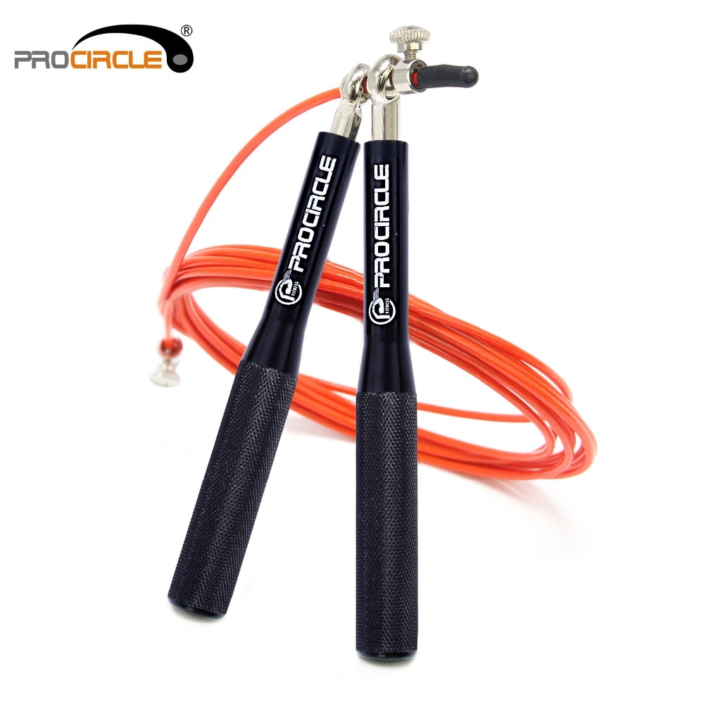 Procircle Corda di Salto di Velocità Regolabile Corde per Saltare in Alluminio di Spessore anti-scontrino Maniglie di liquidazione Delle Scorte