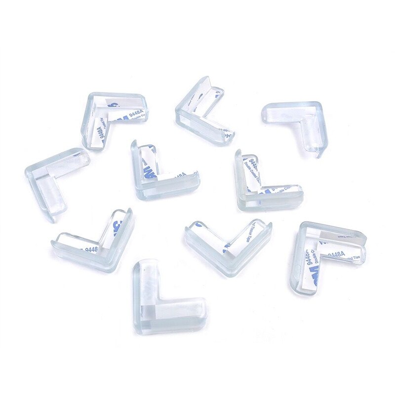 10 pcs/lot Safety Anti Collision Table Angle Transparent Collision Proof Table Angle Right angle Protection table TRQ0260