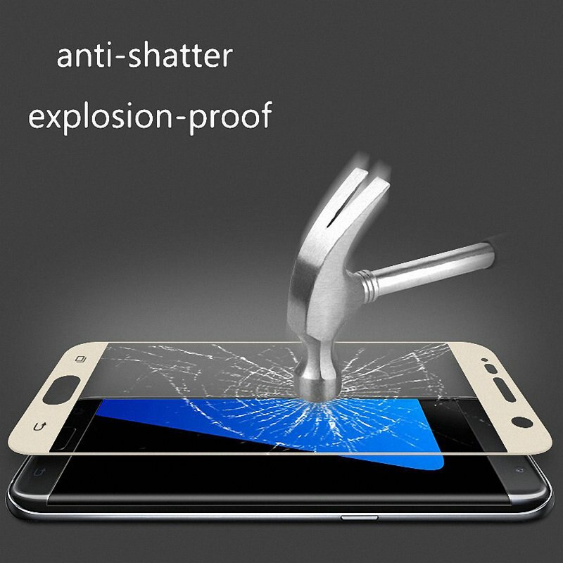 Protector de pantalla de vidrio templado para móvil, cubierta completa para samsung GALAXY Note 5, Note 5, N9200, N920, N920A, 5,7"