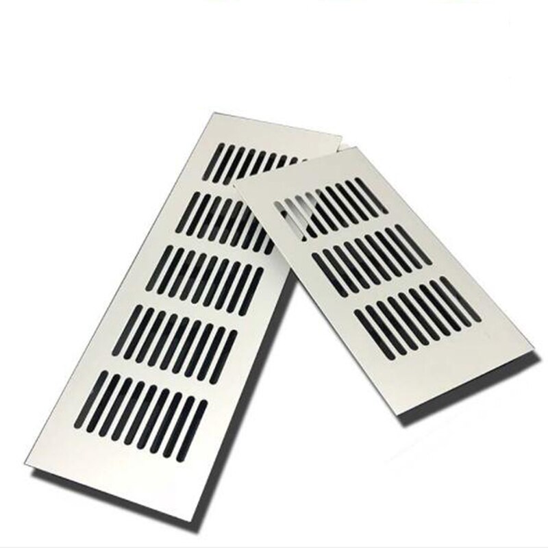 Aluminum Alloy Breathable Mesh Wide Rectangular Air Vent Ventilator Grille Cover Closet Shoe Cabinet Conditioner Household Tools